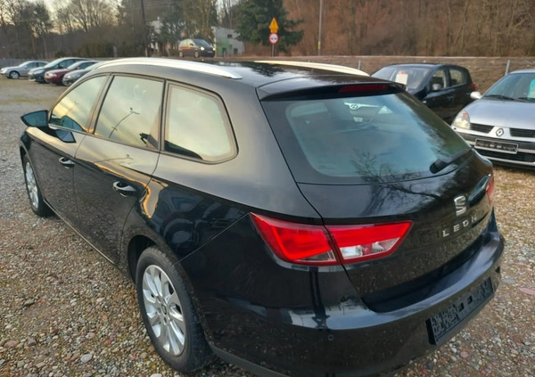 Seat Leon cena 35900 przebieg: 139011, rok produkcji 2015 z Mysłowice małe 254